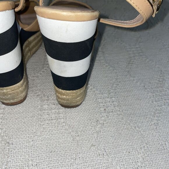 Kate Spade Women’s Slingback Espadrilles Size 6 M Tan Leather Going Out Party - Picture 12 of 12